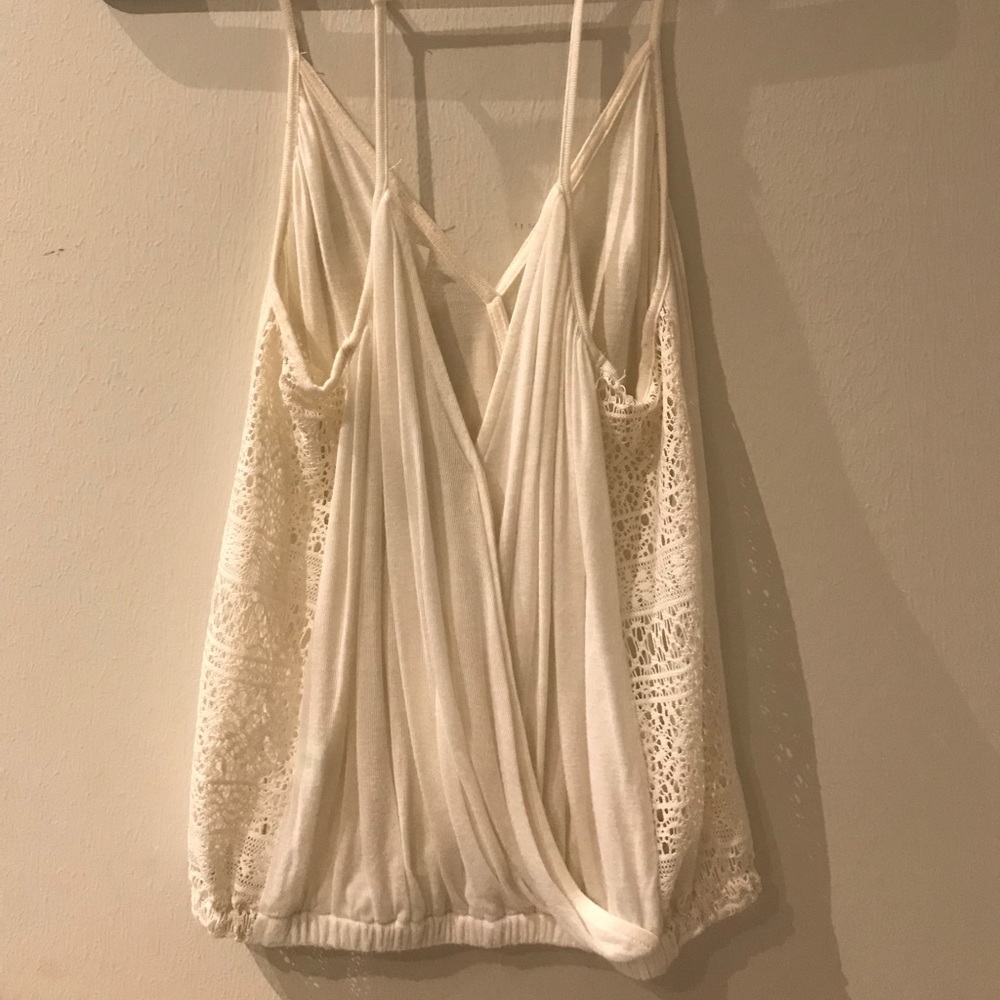 Off white tank